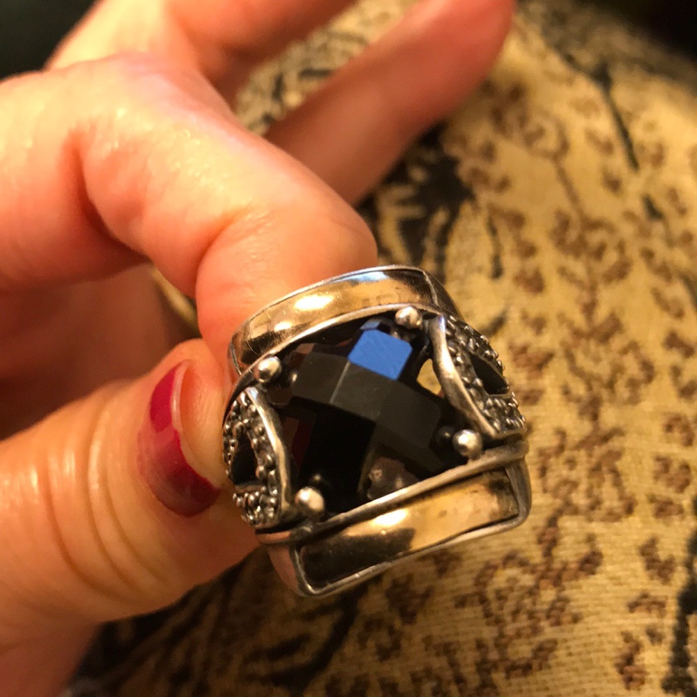 👠👠 (SOLD) 👠👠Sterling silver ring - Picture 5 of 5